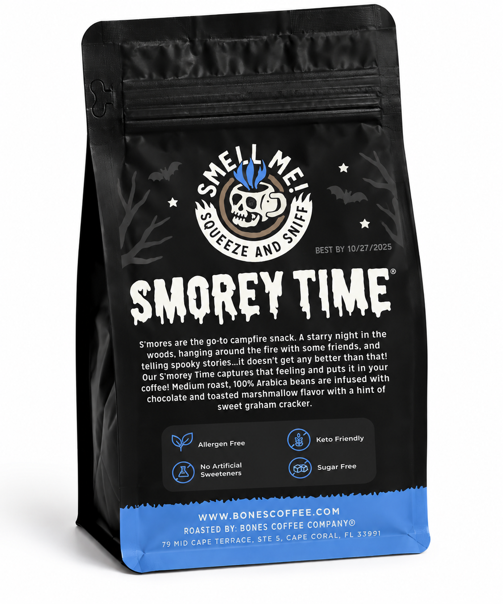 Back S’morey Time S’mores Flavored Ground Coffee – 12