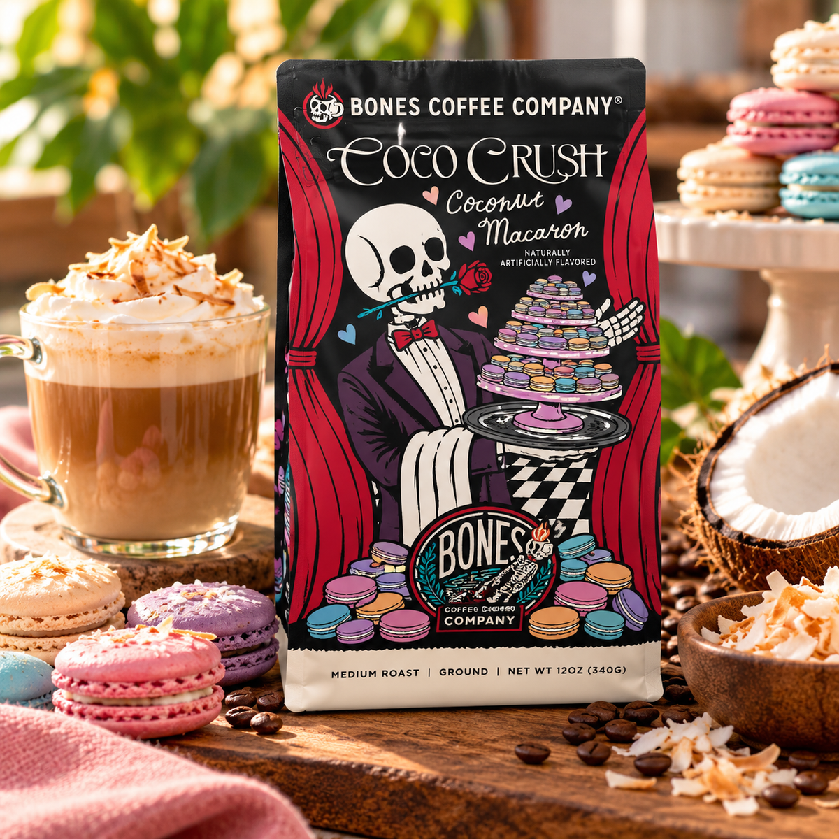 Coco Crush Macaron Ground Coffee