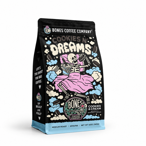 Front Cookies N’ Dreams Flavored Ground Coffee – 12 oz