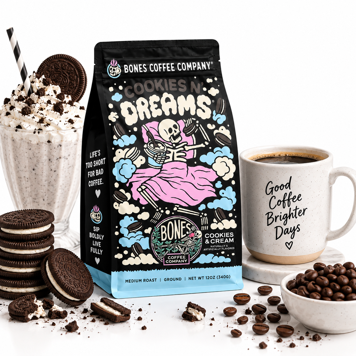 Cookies N’ Dreams Flavored Ground Coffee