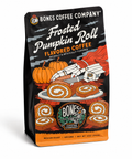 FRONT Frosted Pumpkin Roll Flavored Ground Coffee – 12 oz