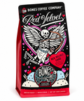 Front Red Velvet Flavored Whole Bean Coffee – 12 oz