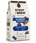Front Steep + Brew Blueberry Crumble Flavored Ground Coffee – 12 oz