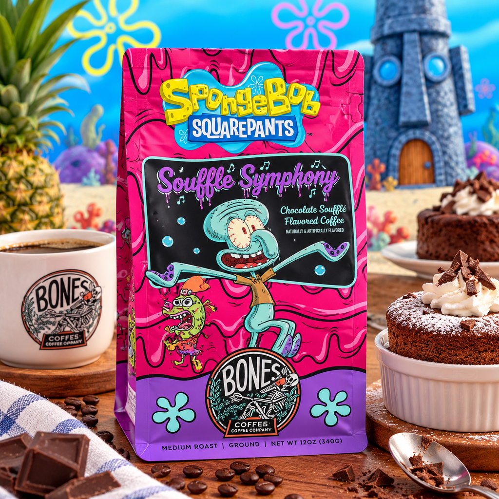 SpongeBob Squaffle Symphony Chocolate Soufflé Coffee 12 oz